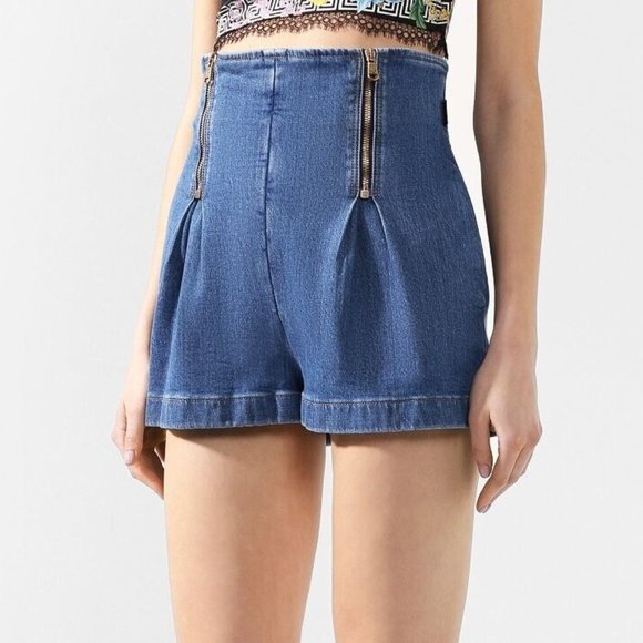 VERSACE Denim Shorts Size 26,29 Women's $595 - Picture 14 of 14